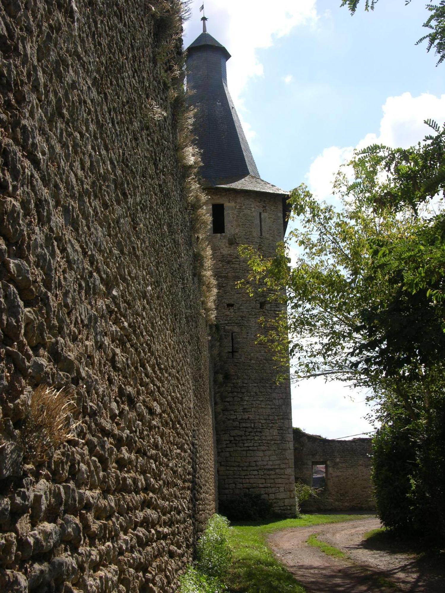 Le Vieux Chateau Airvault Buitenkant foto